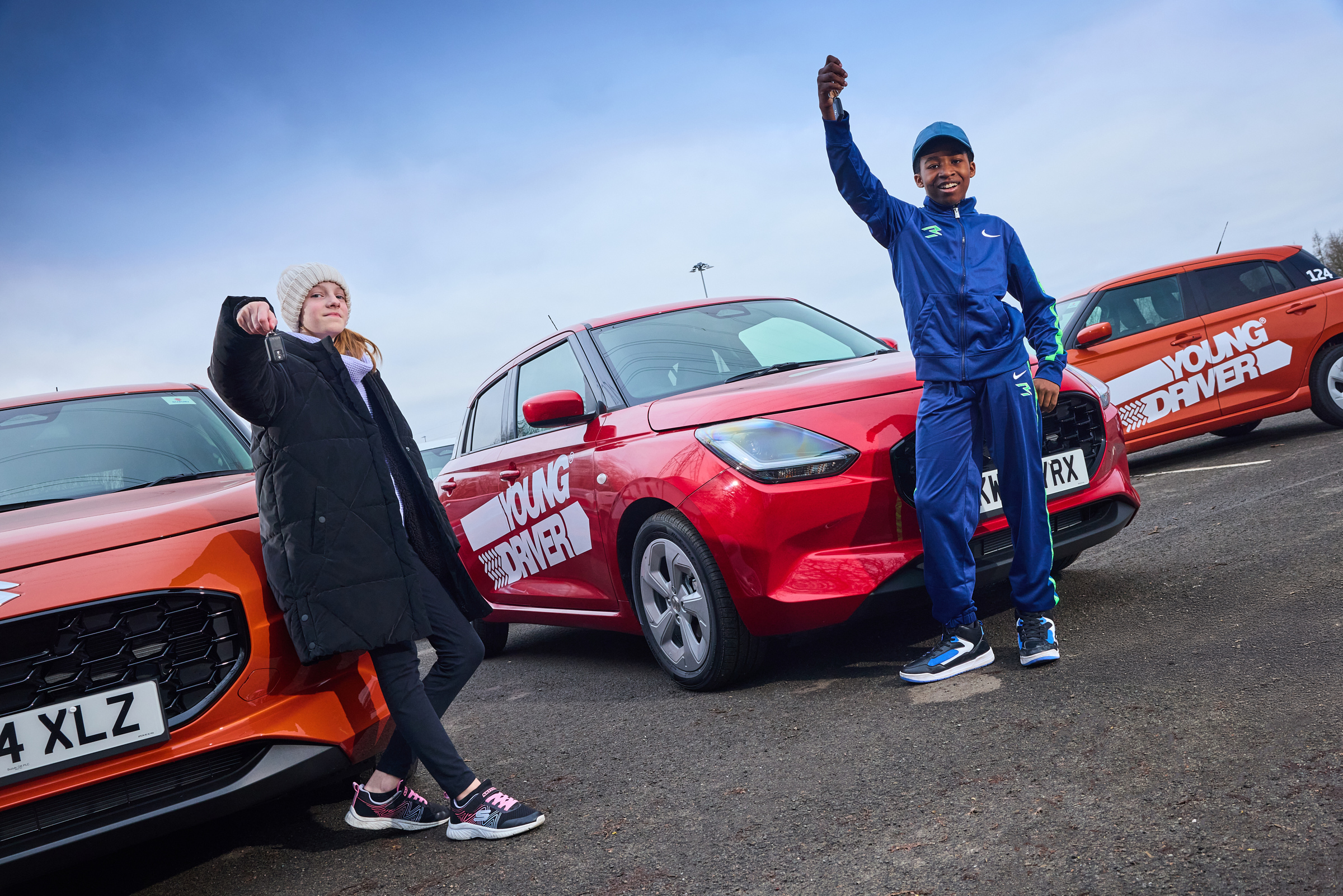 Young Driver's at the Royal Highland Centre!